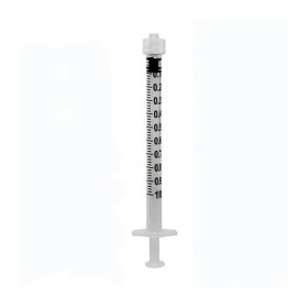 Syringe without needle Rays 11LL Luer Lock 1 Ml - 100 Pcs.