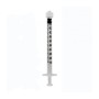 Syringe without needle Rays 11LL Luer Lock 1 Ml - 100 Pcs.