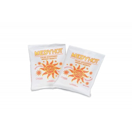 Chaleur instantanée en sachet non tissé "medyhot" 13,5x18cm