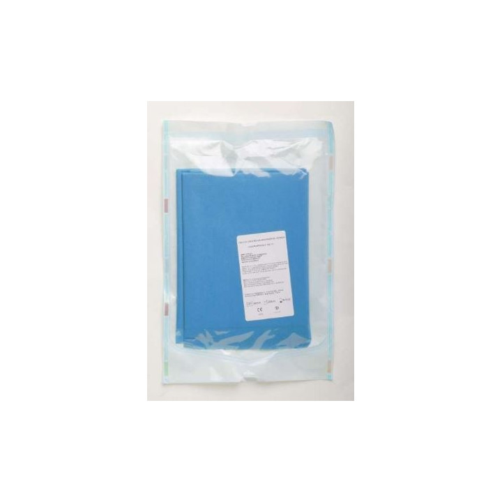 Steriles saugfähiges OP-Tuch cm.75x90 HELLBLAU - 1 Stück
