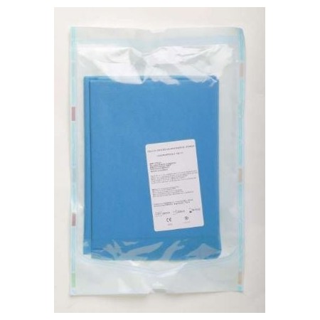 Sterile absorbent surgical drape cm.150x200 light blue - 1 piece