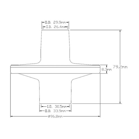 Antibacteriële filter voor mir- en medisoft-spirometers - verpakking 50 stuks.