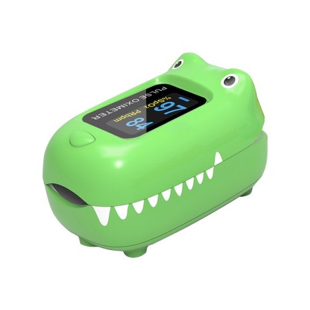 Gyermek pulzoximeter oxy-0 - crocodile - gb,it,es,de,se,pl