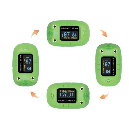 Pediatrični pulzni oksimeter oxy-0 - crocodile - gb,it,es,de,se,pl