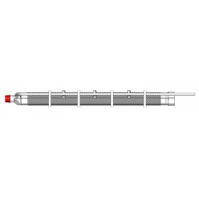 Dospělý dvojitý trubkový okruh D22 mm, D150 cm, s výtlačným potrubím pro LifeVent EVO2