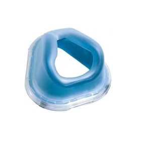 Cuscinetto in gel blu e silicone trasparente per Maschera nasale per CPAP Respironics ComfortGel Blue