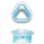 Cuscinetto in gel blu e silicone trasparente per Maschera nasale per CPAP Respironics ComfortGel Blue