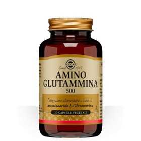Solgar Amino Glutamine 500, 50 kapsułek wegetariańskich