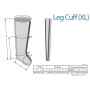 6-chamber leg warmer xl - spare part for code 28441