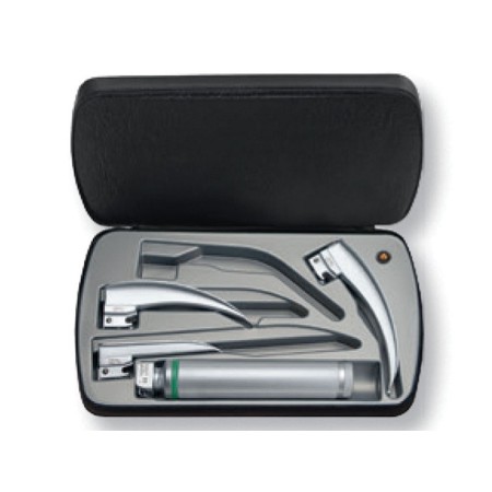 Heine classic 3+ led laryngée avec poignée rechargeable 3.5v