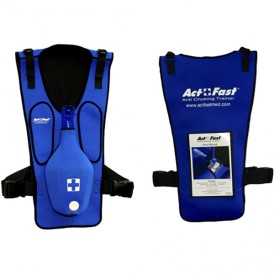 ActIFast Anti Chokeing Trainer Chaleco de Entrenamiento de Maniobra de Heimlich Azul