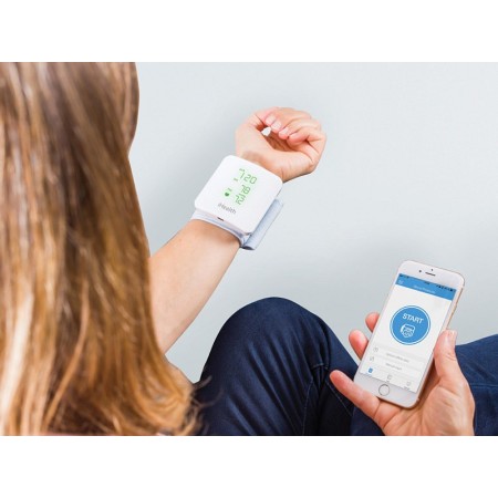 Ihealth nézet bp7s csuklós vérnyomásmérő kijelzővel