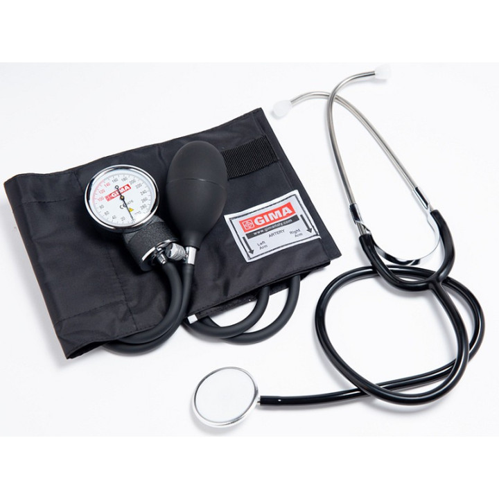 Sfigmomanometro ad aneroide Yton con fonendoscopio