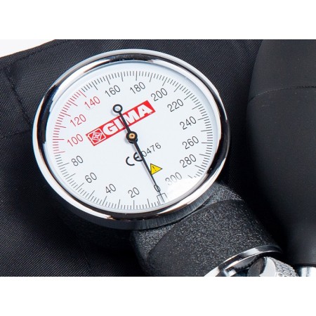 Yton aneroid sphygmomanometer with stethoscope