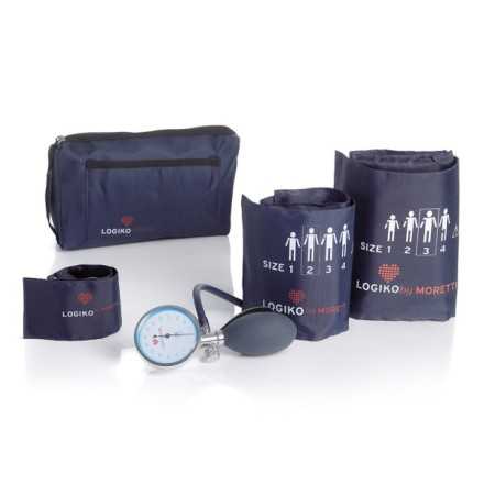 Palmar Aneroid Sphygmomanometer - Complete Kit of Three Cuffs