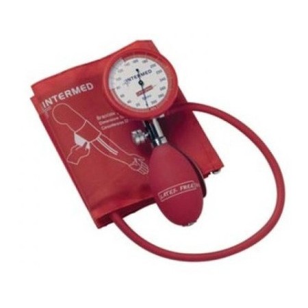 Sphygmomanomètre anéroïde résistant aux chocs lf-105a, orange