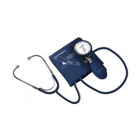 Anti-Schock aneroïde bloeddrukmeter met stethoscoop voor zelfmeting LF-135
