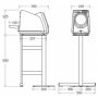 Stativo per Misuratore Professionale TM-2657P