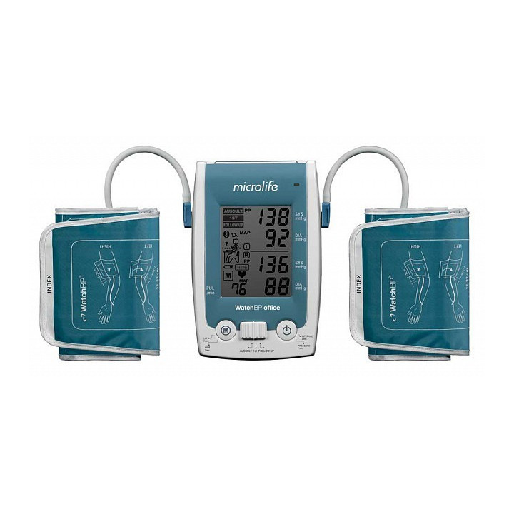 Professionele bloeddrukmeter met dubbele manchet Microlife WatchBP Office AFIB