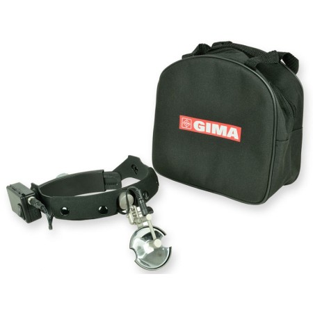 Front mirror lux 55 - battery holder on helmet