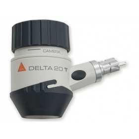 Cabezal de dermatoscopio LED Delta 20t con corredera de contacto graduada