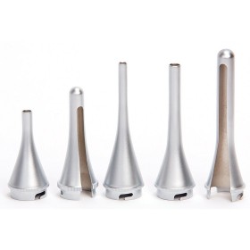 Kit 3 metalen canules + 2 speculum met. -Conf. 5 stuks.