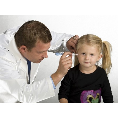 Articulated curettes + 1 led illuminator - pack 25 pcs.