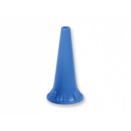 Mini wegwerp speculum diam. 2,5mm-blauw - pak 100 stuks