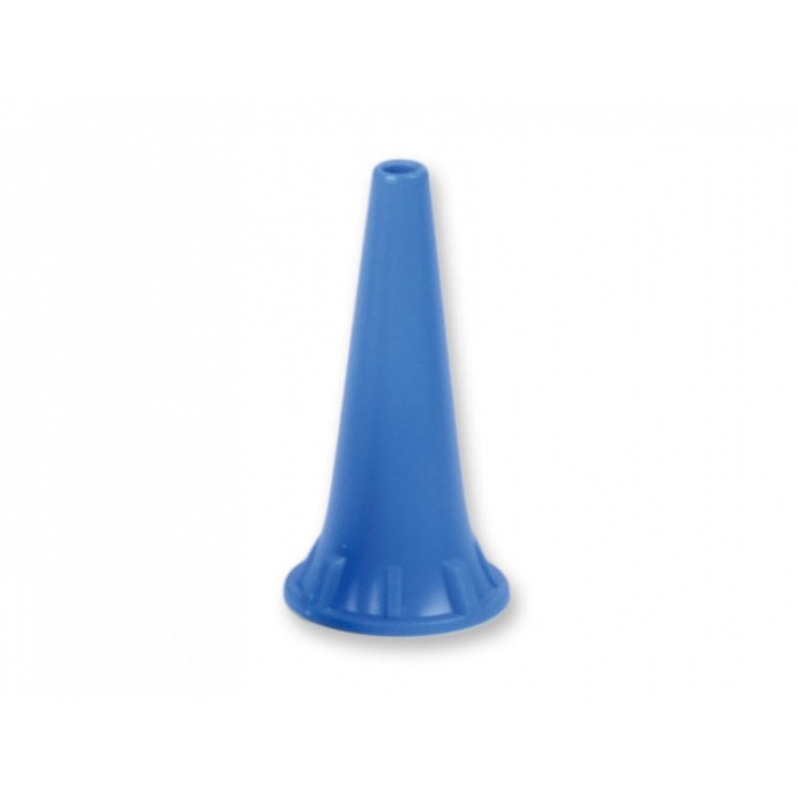 Mini espéculo desechable, diámetro 2,5mm-azul - paquete de 100 unidades