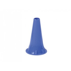 Mini wegwerp speculum diam. 4mm - blauw - pak 100 stuks