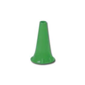 Mini espéculo desechable diam. 4mm - verde - paquete 100 uds.