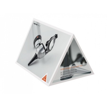 Mini speculum heine - diametru 4 mm - gri - ambalaj. 250 buc.