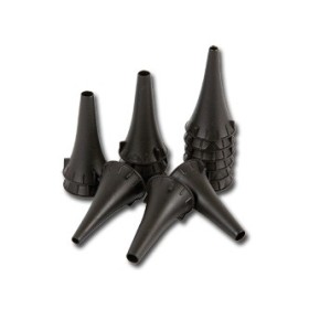 Spéculum Welch Allyn jetable diam. 4mm-noir - pack. 250 pièces.