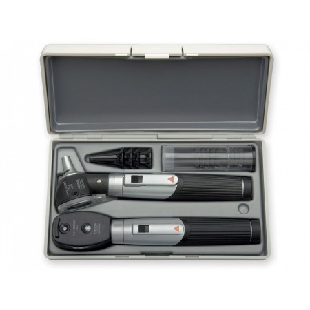 Ensemble oto-ophtalmos led mini 3000 de heine - noir