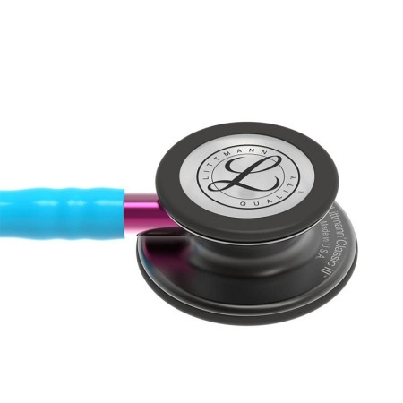 Littmann classic iii - 5872 - turcoaz - finisaj fumuriu