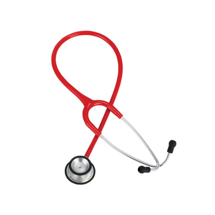 Stéthoscope Riester duplex 2.0 en acier inoxydable - adulte - rouge