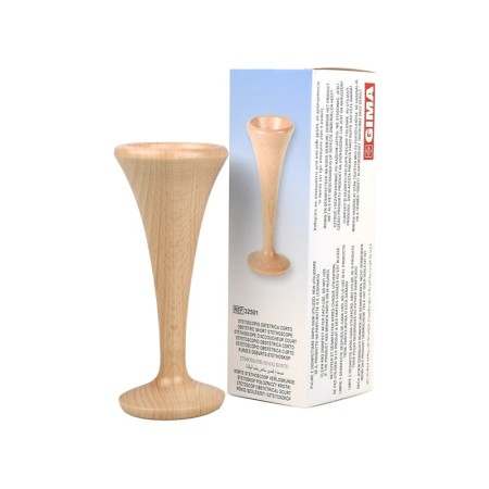 Estetoscopio obstétrico corto - madera