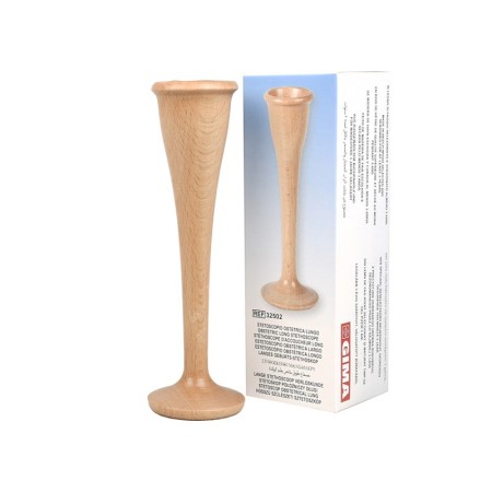 Stéthoscope obstétrical long - en bois