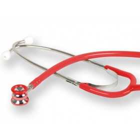 Neonatální stetoskop wan - červená lyra