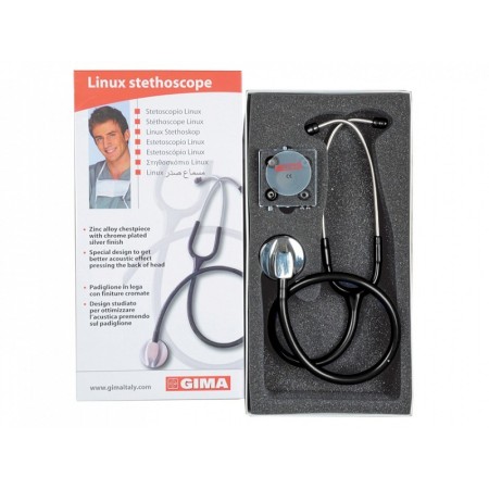 Linux stethoscope - black lyre