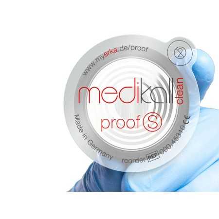 Cubierta higiénica Medikall clean proof s para estetoscopios - pack 500 uds.