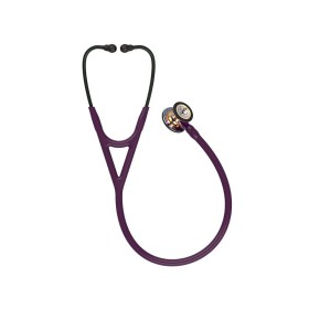 Littmann Cardiology IV - 6239 - Śliwka - Jasne tęczowe wykończenia - Conn. fiołek