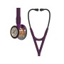 Littmann cardiology iv - 6239 - prune - finitions arc-en-ciel brillant - conn. violet