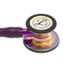 Littmann cardiology iv - 6239 - prugna - finiture arcobaleno brillanti - conn. viola