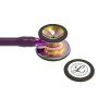 Littmann cardiology iv - 6239 - prugna - finiture arcobaleno brillanti - conn. viola