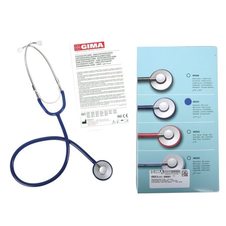 Yton stethoscope - dark blue lyre