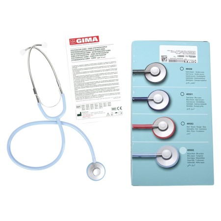 Yton stethoscope - aqua blue lyre