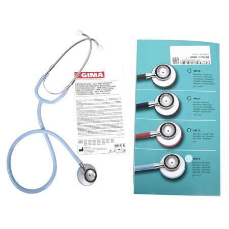 Duophone yton - aqua blue lyre