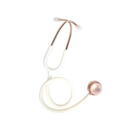 Duofono evolve - rose gold head - white lyre