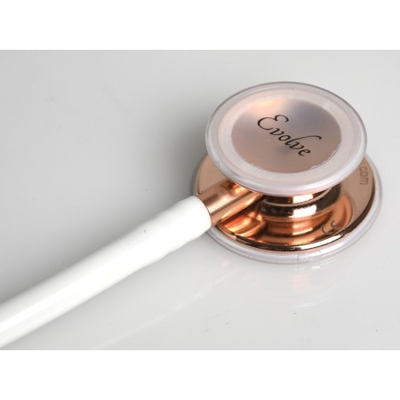 Evolve duophone - tête en or rose - lyre blanche